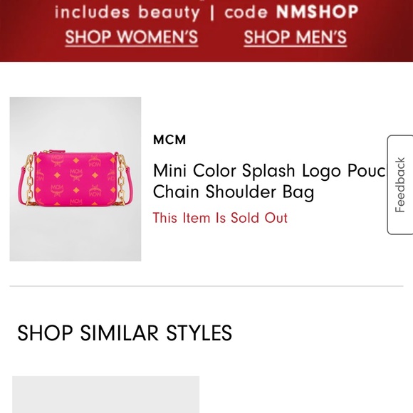 MCM mini shoulder bag - Picture 5 of 5